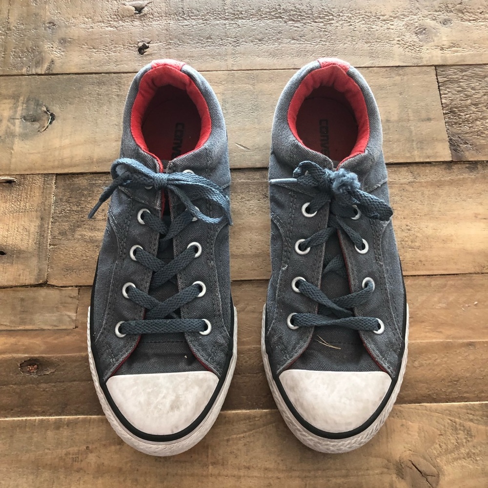 Converse All Stars‎ boys size 3 gray